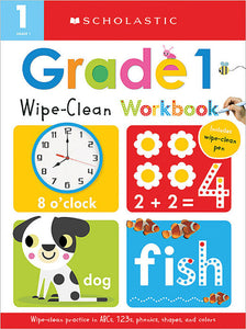 Wipe Clean Workbook: First Grade