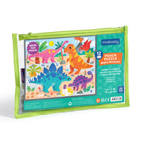 Pouch Puzzle: Mighty Dinosaurs 12 Pieces