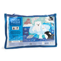 Pouch Puzzle: Arctic Friends 12 Pieces