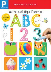 Write and Wipe Practice: ABC 123