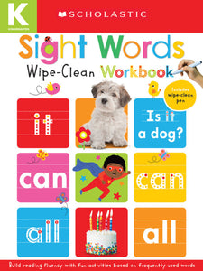 Wipe Clean Workbook: Sight Words