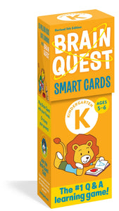 Brain Quest Kindergarten: Smart Cards