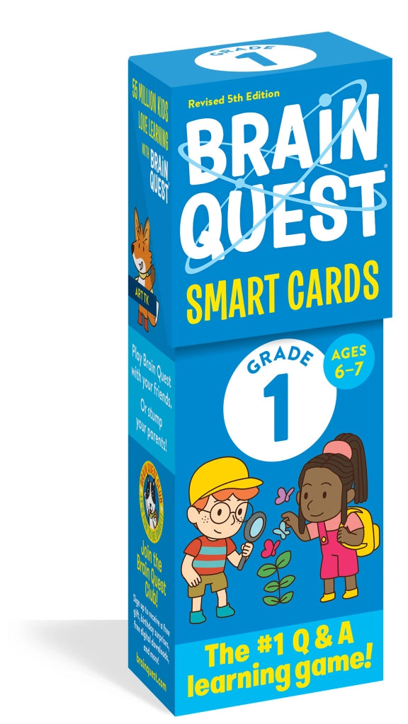 Brain Quest First Grade: Smart Cards – Mudpuddles Toy Store