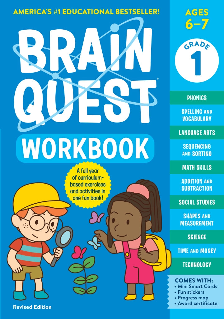 Brain Quest Workbook: First Grade