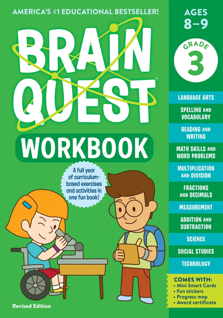 Brain Quest Workbook: Third Grade