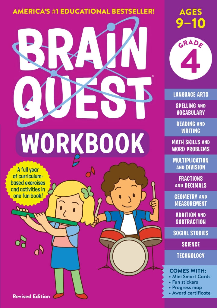 Brain Quest Workbook: Fourth Grade