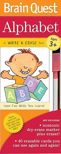 Brain Quest Write and Erase Alphabet Skills