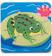 Life Cycle Layer Puzzle Frog