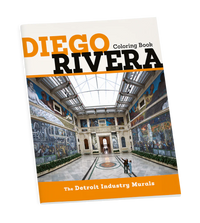 Diego Rivera: The Detroit Industry Murals Coloring Book