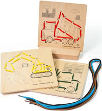 Construction Lacing by Numbers