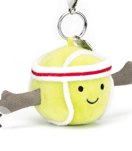 Jellycat I am Amuseable Sports Tennis Bag Charm