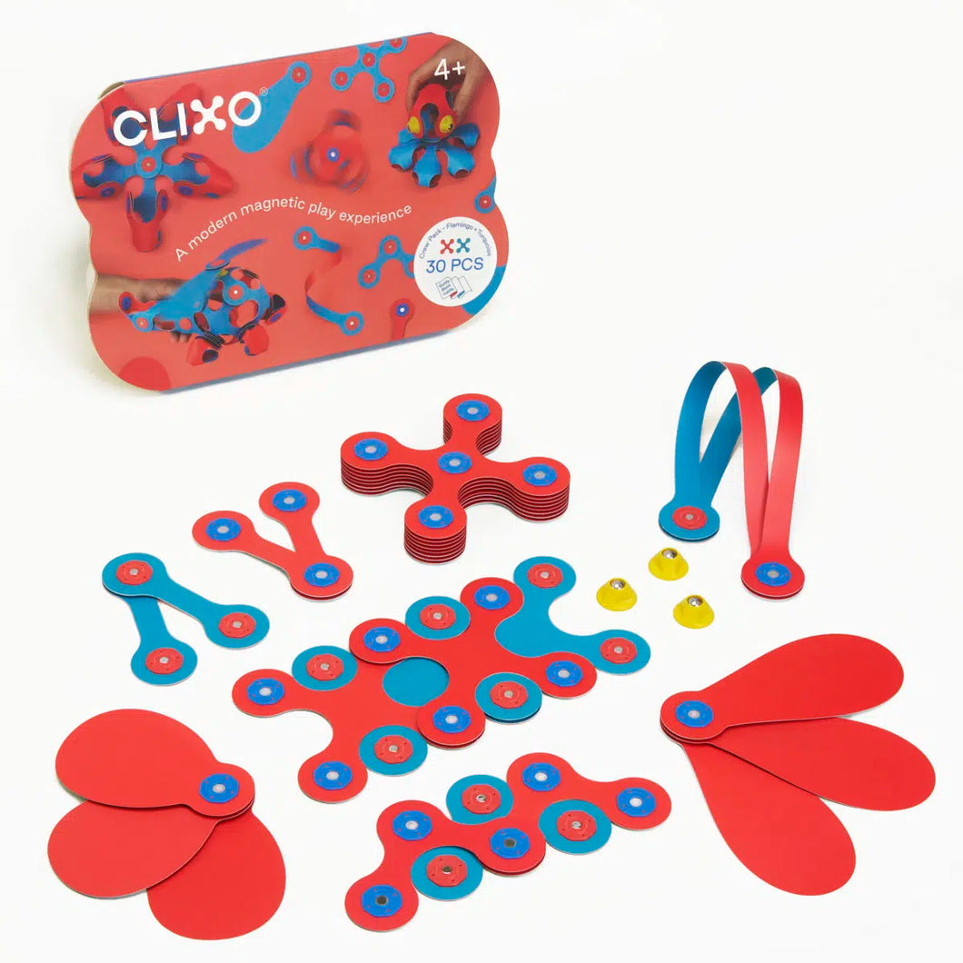 CLIXO Crew Pack magnetic building
