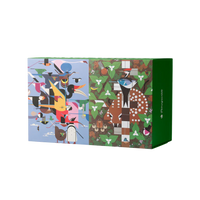 Charley Harper 120pc Double-Sided Puzzle Set