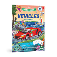 Learn to Draw Vehicles with Stickers