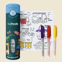 Toot Toot Honk MiniMat Coloring