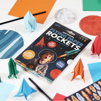 Flying Paper Rockets