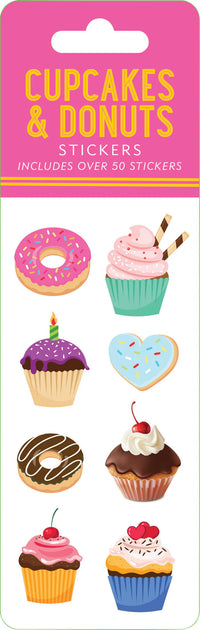 Cupcakes and Donuts Sticker Set