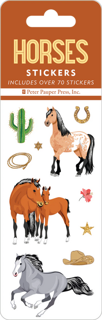 Horses Sticker Set