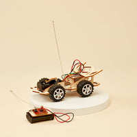 Wood Radio-controlled Car