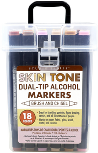Studio Series Dual-Tip Skin Tone Alcohol Markers