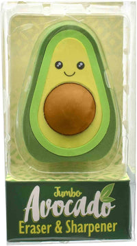 Jumbo Avocado Eraser and Sharpener