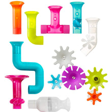 Load image into Gallery viewer, Boon Bath Set - Pipes, Tubes and Cogs (13 pieces)
