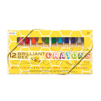 Brilliant Bee Crayons: 12 pcs