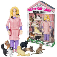 Crazy Cat Lady w/6 cats!