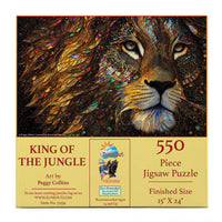 King of the Jungle 550 pc puzzle