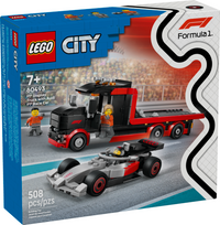 60493: F1 Display Truck with Audi F1 Race Car