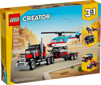 31146: Flatbed Truck with Helicopter