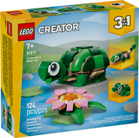 31377: Turtle with a Water Lily