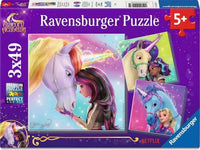 Magic and Friendship- 49 Piece Puzzle Trio