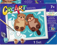 CreArt: Otter Love Paint By Numbers Kit