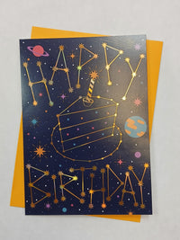 Starry Birthday Card