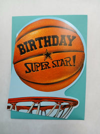 Basketball Birthday Card