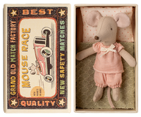 Little Sister Mouse in Matchbox