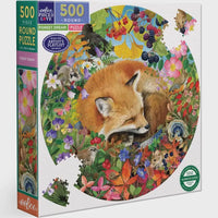 Forest Floor 500pc Round Puzzle