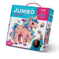 Jumbo Shaped Unicorn Puzzle 48pc