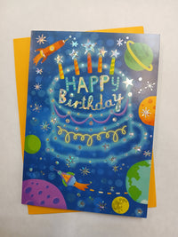 Out of this World Birthday Card