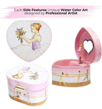 Heart-shaped Jewelry Box, musical