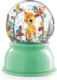 Fawn Snow Globe Night light