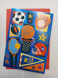All Star Birthday Card