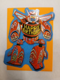 Robot Birthday Card
