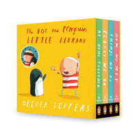 The Boy and Penguin Little Library by Oliver Jeffers