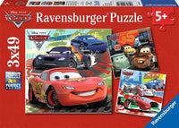 Worldwide Racing Fun- 49 Piece Puzzle Trio