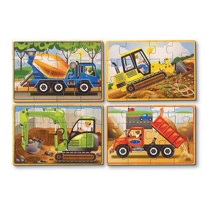 Construction Puzzles in a Box (4 x 12pc)