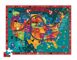 Discover America Puzzle + Play