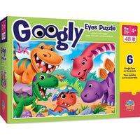 Googly Eyes Dino puzzle 48pc