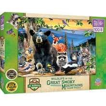 Load image into Gallery viewer, Wildlife of Great Smoky Mountains National Park 100pc Puzzle
